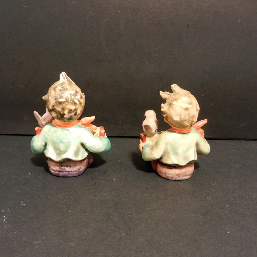 Hummel/Goebel 1938/39's Lot of 2 Let's Sing Figurines #110/o W.Germany 3592 - Picture 4 of 6